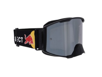 RedBull Spect Strive MX Goggle Brille black flash, smoke with silver flash