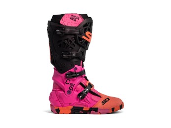 Sidi Crossair X Stiefel Motocross Enduro Offroad Messy Pink