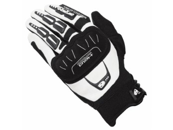Backflip MX Gloves white/black