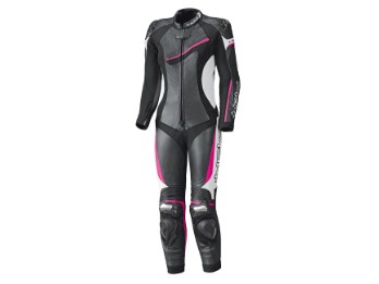 Ayana 2 1-Tlg. Leather-Suit Lady Black / Pink