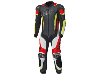 Held Brands Hatch 1-piece leather perforated suit black/white/red