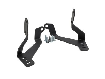Zusatzscheinwerfer Halter für LED / Zusatzscheinwerfer passend für Ducati Multistrada V4 / V4S alle Baujahre schwarz