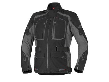 Büse Riva Lite 2-Lagen Textil-Jacke wasserdicht schwarz/anthrazit