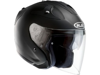 HJC FG-JET matt-black Jet-helmet