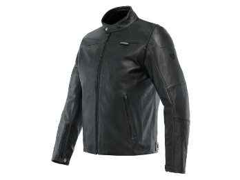 Dainese Mike 3 leather jacket black