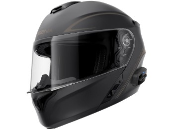 OutRush R Bluetooth folding helmet matt black