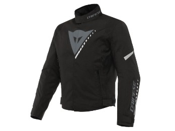 Veloce D-Dry Jacke wasserdicht Schwarz/Grau/Weiß