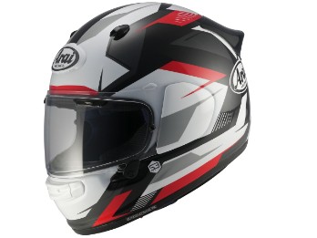 Arai Quantic Supra Rot Motorrad Helm schwarz/weiss/rot