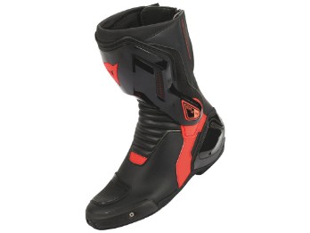 Nexus Stiefel schwarz/neon-rot