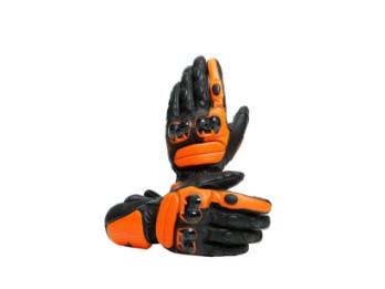 Impeto Handschuhe Schwarz/Flame-Orange