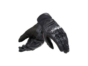Carbon 4 Short Gloves Black / Black