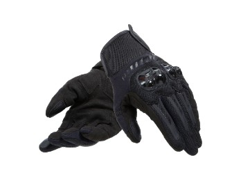 Mig 3 Air Tex Handschuhe Schwarz/Schwarz