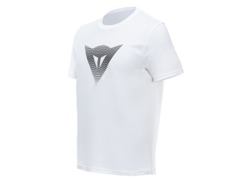 Dainese T-Shirt Logo weiss/schwarz