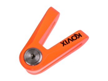 Kovix KVX Brems-Scheibenschloss 14mm orange-fluo