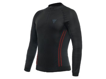 Dainese No Wind Thermo LS Shirt Black/Red warm long