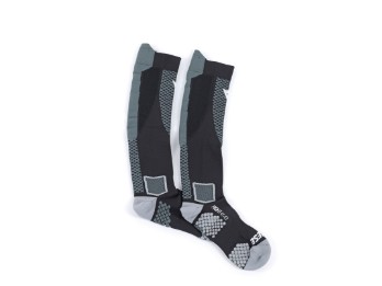 D-Core High Socks Motorrad Socken schwarz/anthrazit