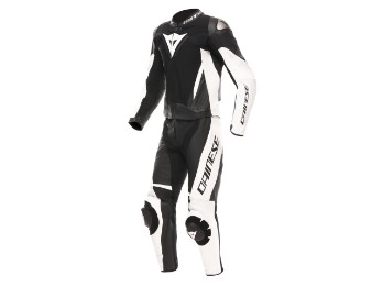 Dainese Demon Sprint 2-Teiler Lederkombi Schwarz/Weiss/Weiss
