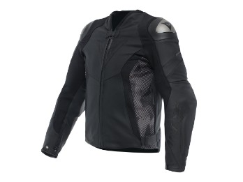 Dainese Avro 5 Motorcycle Leather Jacket black/anthracite