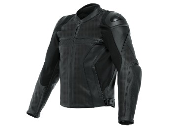 Dainese Racing 4 perforated leather jacket black /black/black