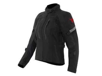 Dainese Mangen Absoluteshell Pro Damen Jacke Schwarz/Schwarz
