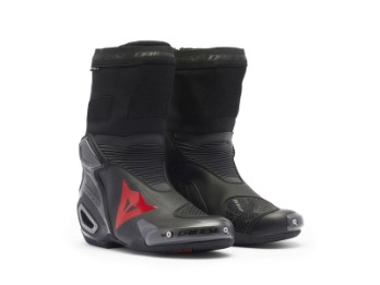 Dainese Axial 2 Air Racing Stiefel 46 B-WARE Schwarz/Schwarz/Fluo-Rot