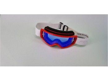 Goggle Primal Glass: blue chr work Red/Blue