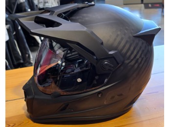 Klim Krios Pro Carbon ECE / DOT matt black adventure helmet