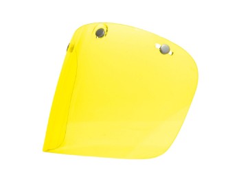 Legend Flat Jet helmet Visor antifog yellow