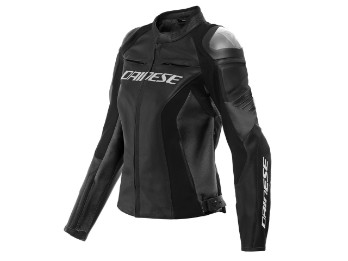 Dainese Racing 4 lady leather jacket black/black