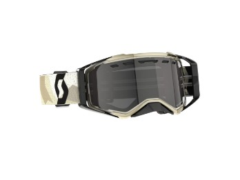 Scott Prospect Enduro LS Goggle Como Beige/ Schwarz Glas: light sensitive grey