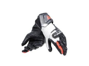 Carbon 4 Long Lady Gloves black/white/fluo-red