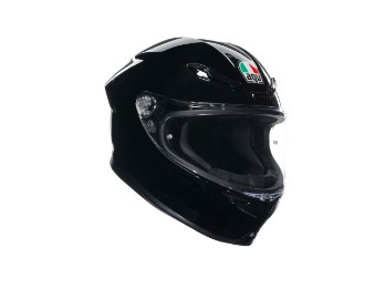 Agv K6 S schwarz glossy Helm Motorrad Racing