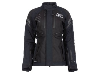 Klim Artemis GTX Gore-Tex Damen Jacke Black schwarz 2-Lagen-Laminat wasserdicht