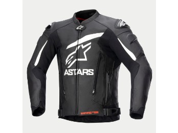 Alpinestars GP Plus V4 leather jacket black/white