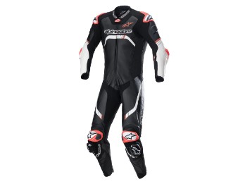 Alpinestars GP Tech V4 leather suit 1-piece Tech-Air compatible black/white
