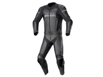 Alpinestars GP Force Chaser leather suit 2 piece black/black