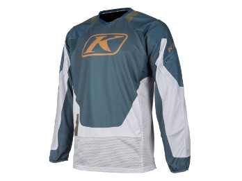 Klim Dakar Jersey Shirt Synth Petrol - High Rise MX Cross Enduro 