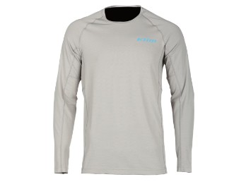 Klim Aggressor -1.0 Long Sleeve LS shirt Funktions-Shirt Monument Gray Cool Sommer