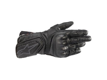Alpinestars Stella SP-8 V3 leather gloves Leder Handschuhe schwarz/schwarz