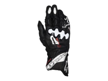 Alpinestars GP Plus R V3 Leder Handschuhe schwarz/weiss