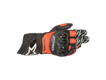 Alpinestars GP Pro R3 glove black/fluo-red