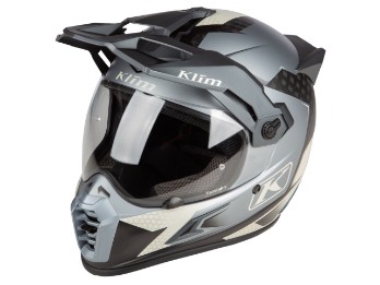 Krios Pro Carbon Adventure Helmet Charger Grey
