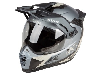 Klim Krios Pro Carbon Charger Grey Adventure Helm