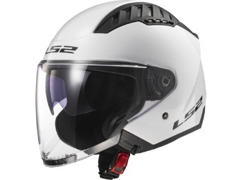LS2 OF600 Copter II 06 Jet Helmet White