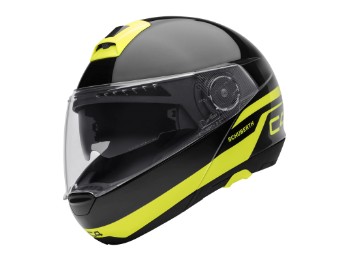 Schuberth C4 Flipup Helmet Pulse Black (yellow)