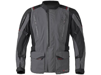  Amaruq textile jacket waterproof anthracite/black-red