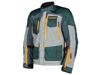 Klim Carlsbad Jacket Petrol-Strike Orange Gore Tex Adventure waterproof