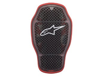 Alpinestars Nucleon KR-1 Cellos transparent/red back protector