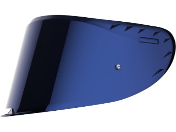 FF327 Challenger C Carbon / Challenger HPFC visor blue mirrored