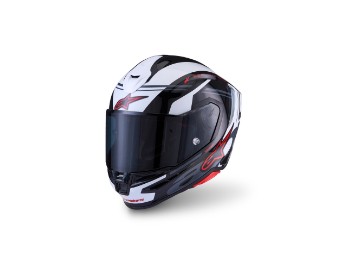 Alpinestars S-R7 Core Helm ECE06/DOT Black White Red Glossy schwarz/weiss/rot